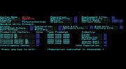 Stellar Crusade for IBM PC/Compatibles - Viewing some information...