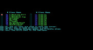 Stellar Crusade for IBM PC/Compatibles - Ship classes.