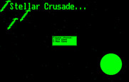 Stellar Crusade for IBM PC/Compatibles - Title screen.