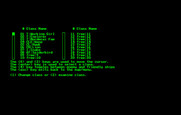 Stellar Crusade for IBM PC/Compatibles - Ship classes.