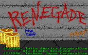 Renegade for IBM PC/Compatibles - Title screen.