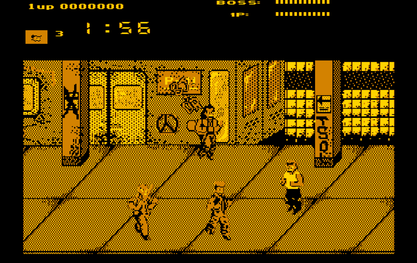 Renegade IBM PC/Compatibles Screenshot: Game start.
