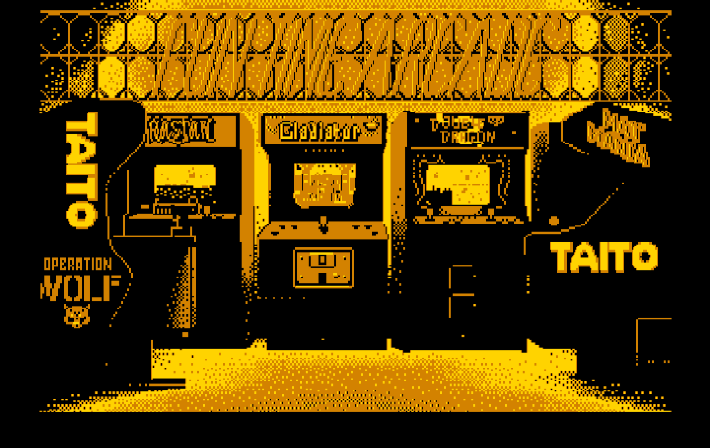 Renegade IBM PC/Compatibles Screenshot: Taito Fun Time Arcade.