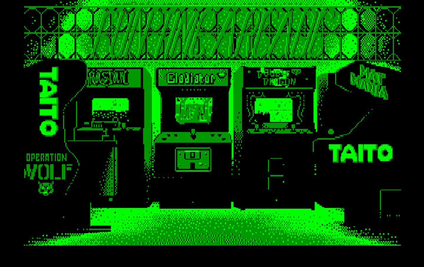 Renegade IBM PC/Compatibles Screenshot: Taito Fun Time Arcade.
