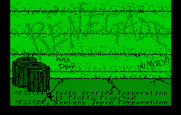 Renegade for IBM PC/Compatibles - Title screen.