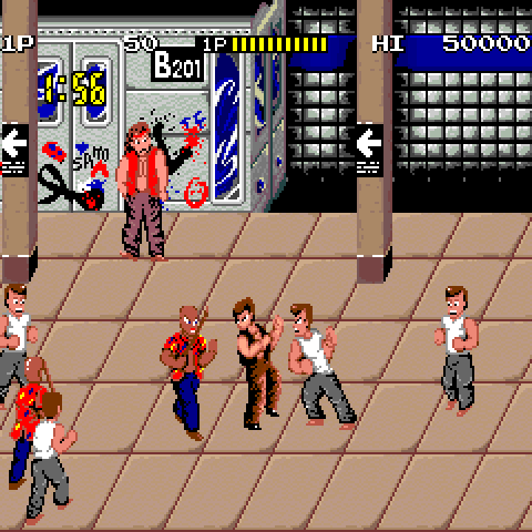 Renegade Arcade Screenshot: Game start.
