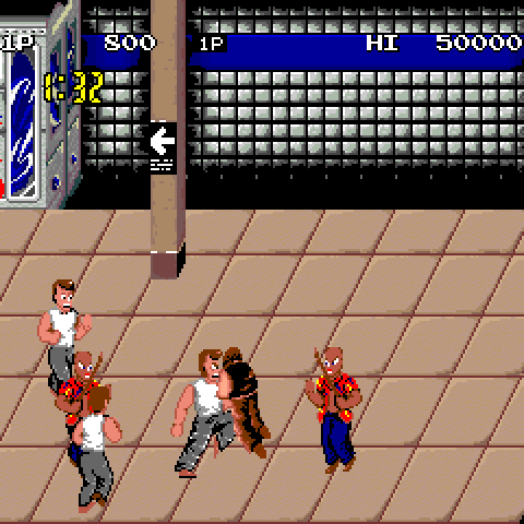 Renegade Arcade Screenshot: Fighting...