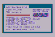 Prisoner 2 for Atari 8-bit - Here's my resignation file...