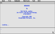 Breakers for Atari ST - Title screen.