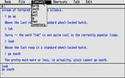 Breakers for Atari ST - One of the game menus...