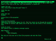Hollywood Hijinx for Amstrad PCW - Playing the film reveals a clue!