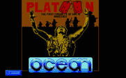 Platoon for Atari ST - Loading screen.