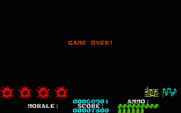 Platoon for Atari ST - Game over!