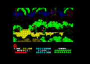 Platoon for Amstrad CPC - Enemy shot...