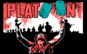 Platoon for IBM PC/Compatibles - Title screen.