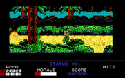 Platoon for IBM PC/Compatibles - The game begins here.