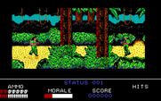 Platoon for IBM PC/Compatibles - Sometimes the path is blocked.