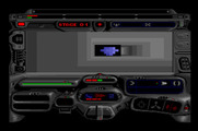 Tunnels of Armageddon for Apple IIgs - Shoot obstacles when possible...