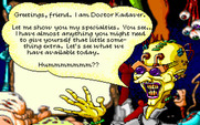 Tongue of the Fatman for IBM PC/Compatibles - Doctor Kadaver will sell you some useful items...