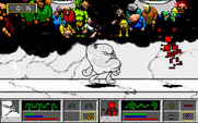 Tongue of the Fatman for IBM PC/Compatibles - A giant puffball attacks!