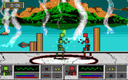 Tongue of the Fatman for IBM PC/Compatibles - No matter which character you choose, eventually you have to fight the same character...