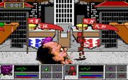 Tongue of the Fatman for IBM PC/Compatibles - Audience members occasionally appear and block your view.