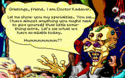 Tongue of the Fatman for IBM PC/Compatibles - Buy items (some illegal, all useful) from Doctor Kadaver.