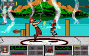Tongue of the Fatman for IBM PC/Compatibles - Battle in progress!