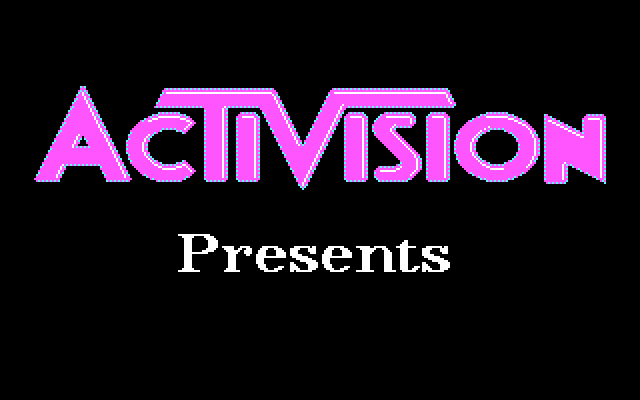 Tongue of the Fatman IBM PC/Compatibles Screenshot: Activision logo.