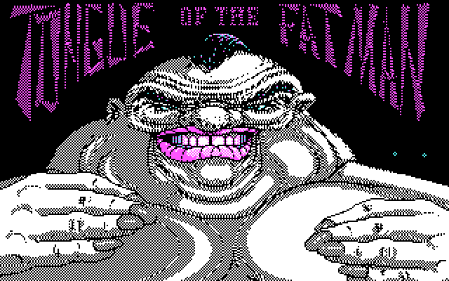 Tongue of the Fatman IBM PC/Compatibles Screenshot: Title screen.