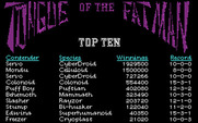 Tongue of the Fatman for IBM PC/Compatibles - High scores.