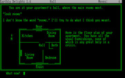 Earthly Delights for IBM PC/Compatibles - A map of the rooms.