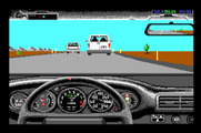 Duel: Test Drive II, The for Apple IIgs - Game start.