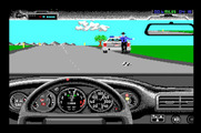 Duel: Test Drive II, The for Apple IIgs - Another cop caught me speeding!