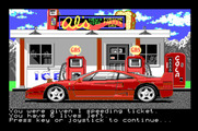 Duel: Test Drive II, The for Apple IIgs - Fill 'er up...