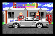 Duel: Test Drive II, The for Apple IIgs - Driving the Porsche now...