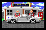 Duel: Test Drive II, The for Apple IIgs - Arrived at another checkpoint...