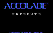 Duel: Test Drive II, The for IBM PC/Compatibles - Accolade logo.
