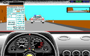 Duel: Test Drive II, The for IBM PC/Compatibles - Oops, I got a speeding ticket.
