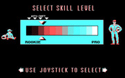 Duel: Test Drive II, The for IBM PC/Compatibles - Difficulty selection.