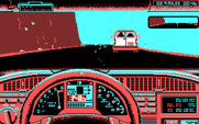 Duel: Test Drive II, The for IBM PC/Compatibles - Going off either side of the road is deadly in this section.