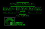 Duel: Test Drive II, The for IBM PC/Compatibles - Game credits.