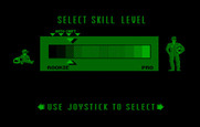 Duel: Test Drive II, The for IBM PC/Compatibles - Select a skill level.