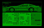 Duel: Test Drive II, The for IBM PC/Compatibles - The Corvette ZR1.