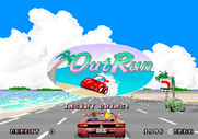 OutRun for Arcade - Title screen.