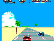 OutRun for Sega Master System - Racing...!
