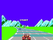 OutRun for Sega Master System - Game demo.