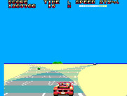 OutRun for Sega Master System - The road splits...