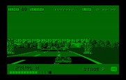 OutRun for IBM PC/Compatibles - More traffic ahead...