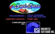 OutRun for IBM PC/Compatibles - Credits.